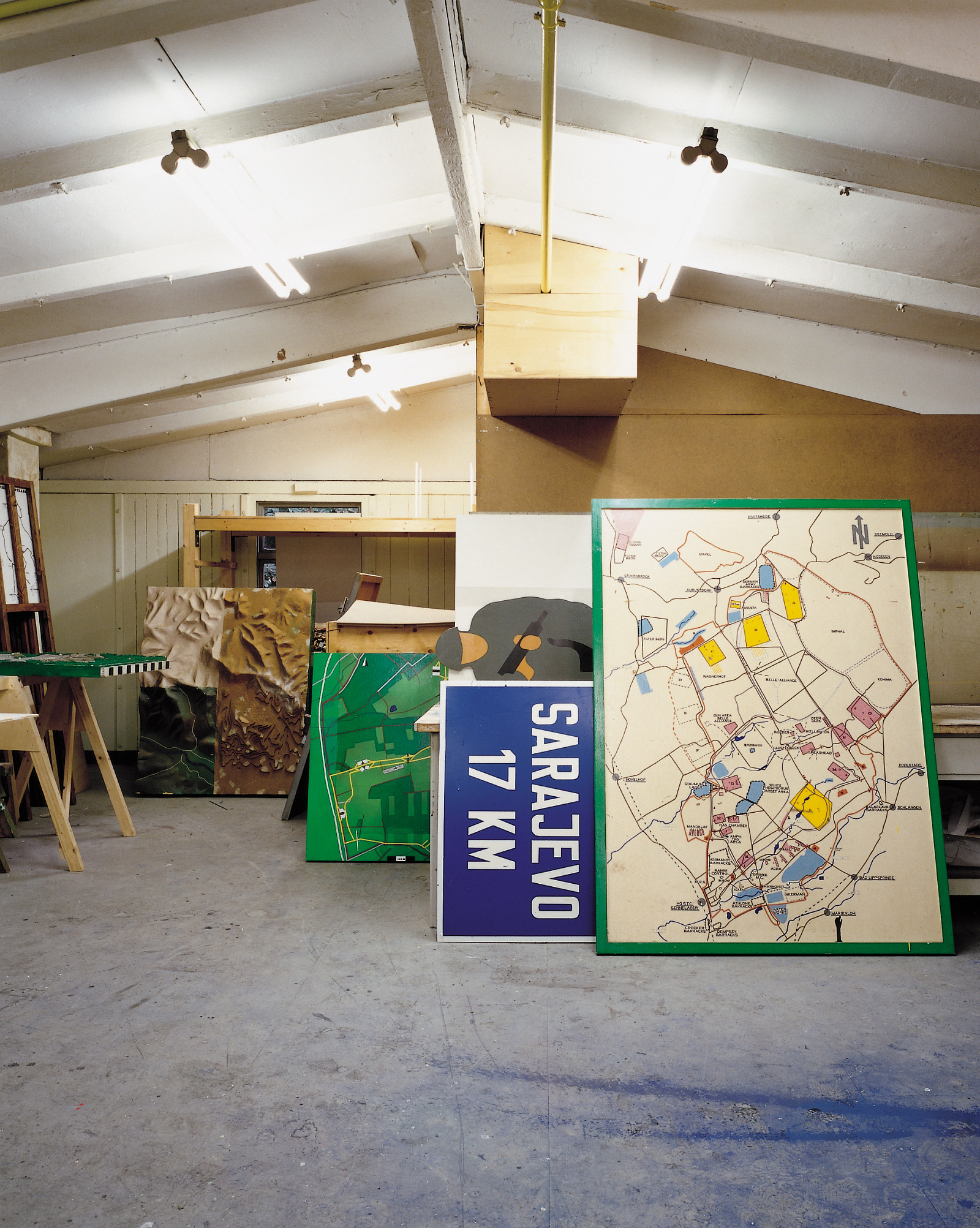 Model Maker's Department in Normandy Barracks, Sennelager