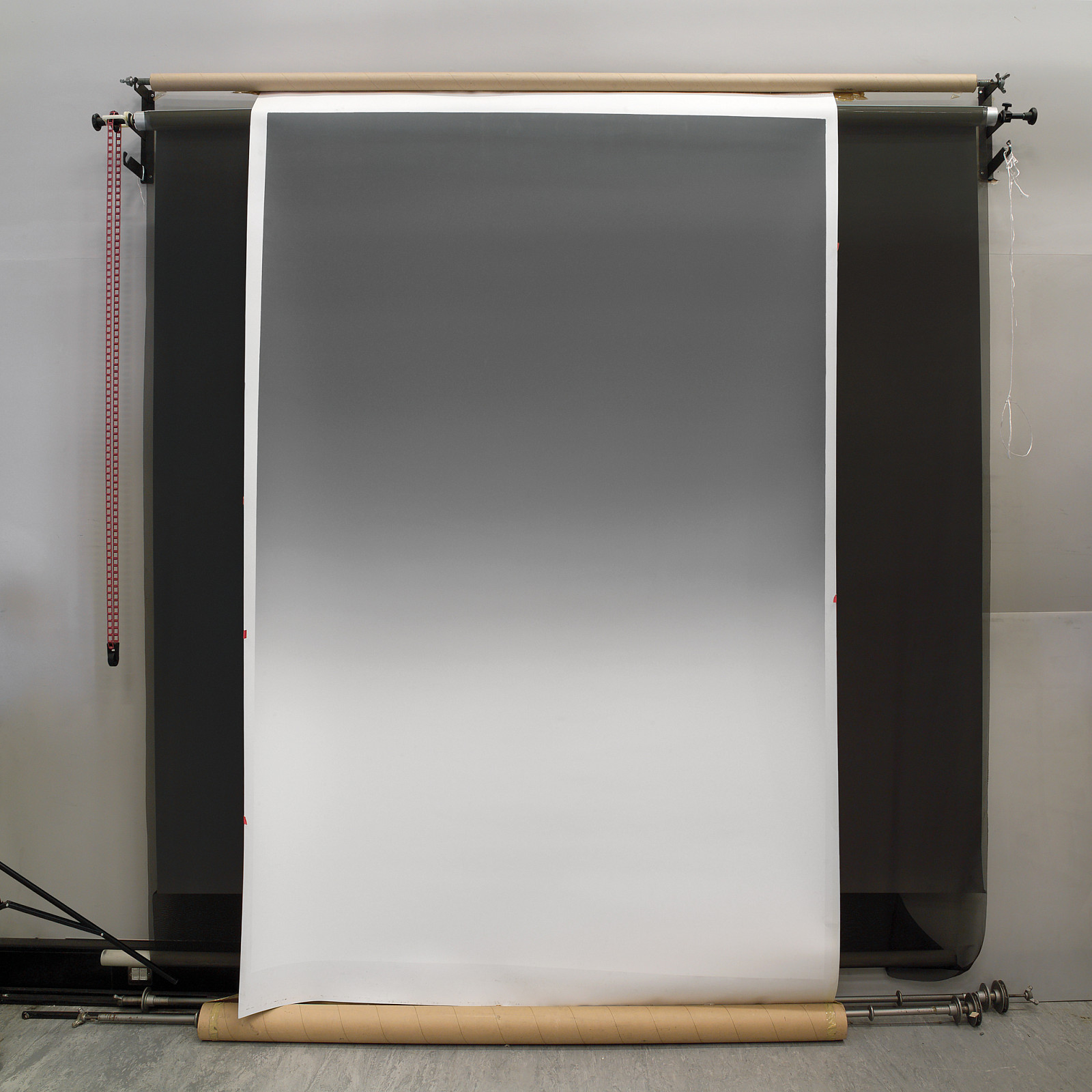 Polizeiwache Knocknagoney, Abteilung Fotografische Dokumentation, Hintergrundfolie des Fotostudios