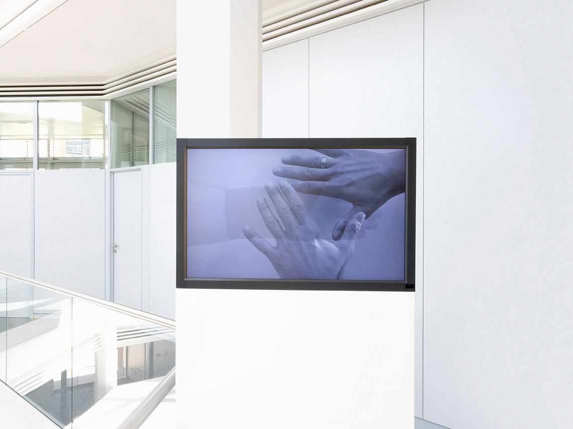 ZF, research and development center, foyer, art in architecture