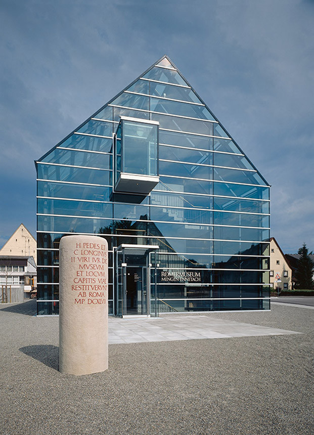 Roman Museum Mengen-Ennetach, Exterior view