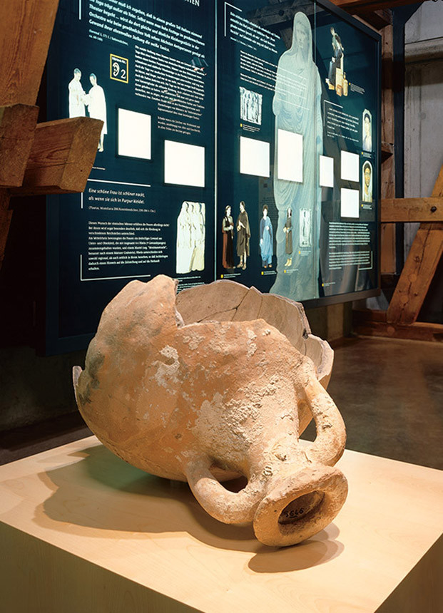 Roman Museum Mengen-Ennetach, Exhibition on the first Floor