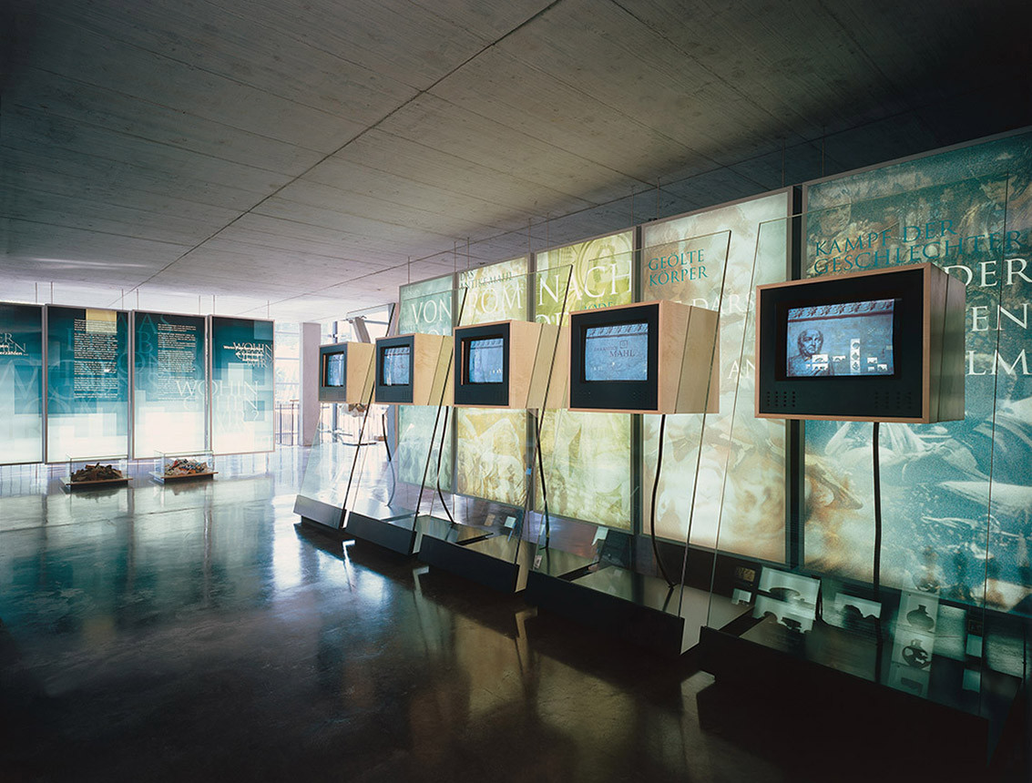 Roman Museum Mengen-Ennetach, Video installation on the first floor