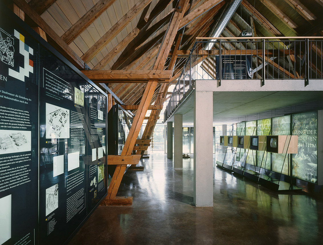 Roman Museum Mengen-Ennetach, View onto the first and second floor