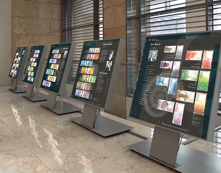 „Euro Banknote Design Exhibition“, Griechische Nationalbank Athen