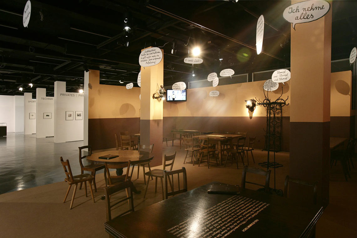 Exhibition view Zeppelin Museum Friedrichshafen